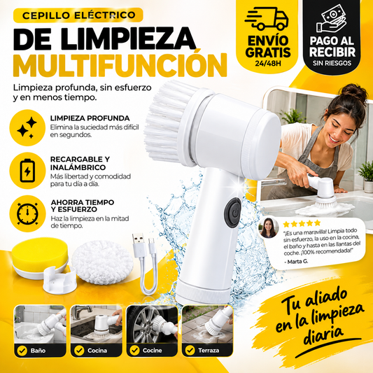 Cepillo de Limpieza eléctrico